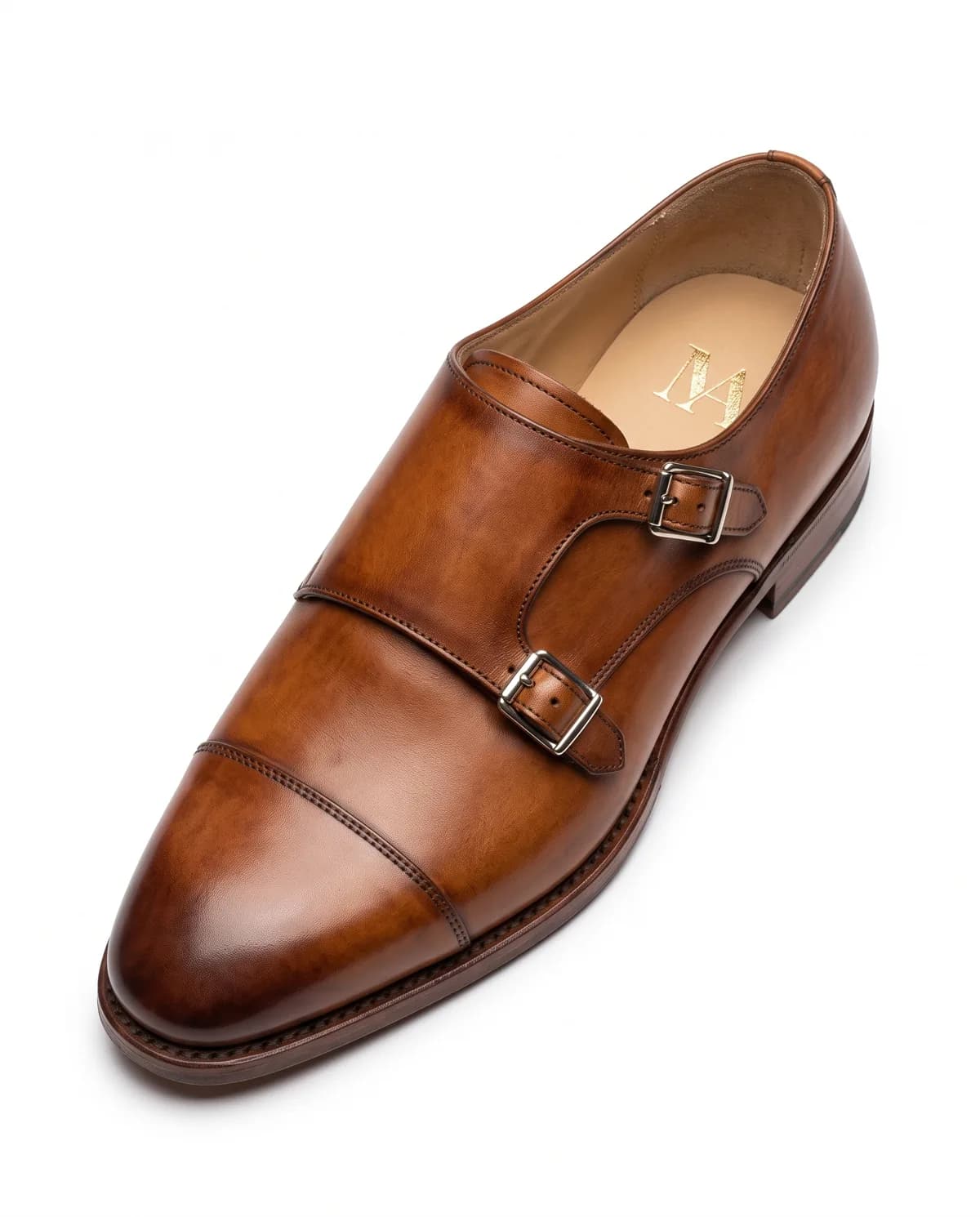 Double boucle cognac