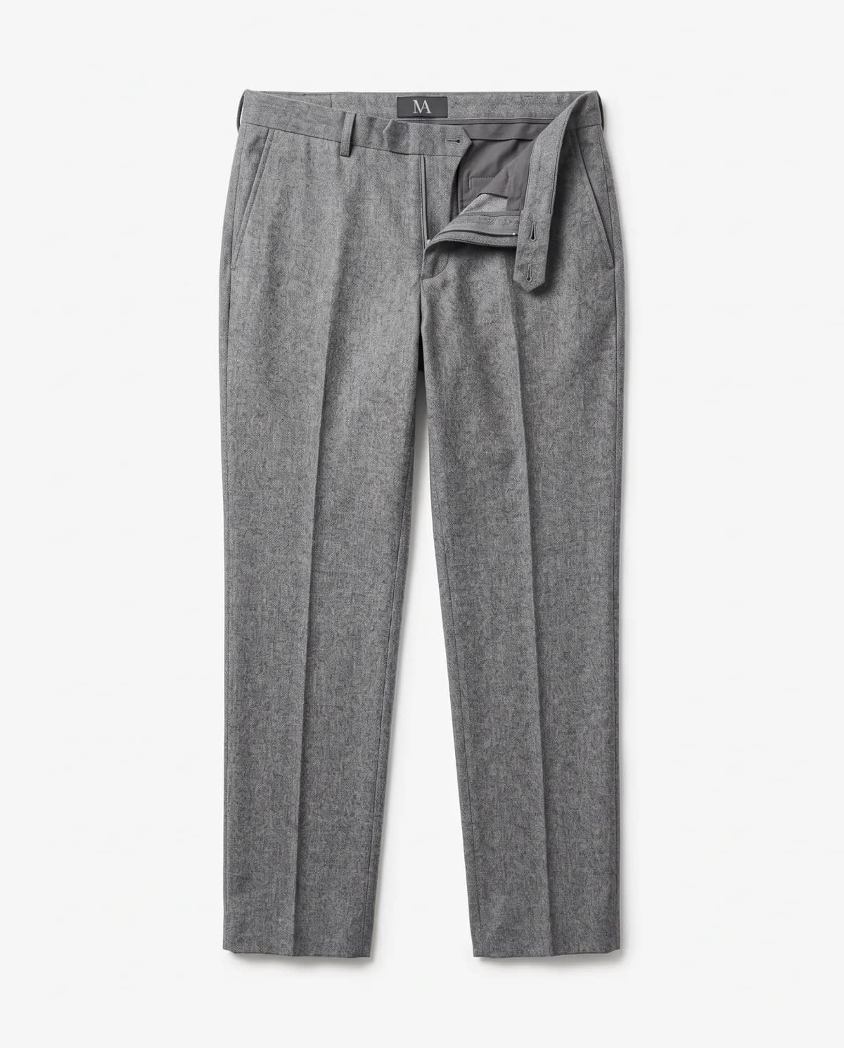 Pantalon flanelle gris